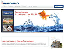 Tablet Screenshot of ibaiondo.es